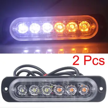 Car light 2 Pcs Amber 6 LED Car Truck Emergency Beacon Warning Hazard Flash Strobe Light auto led light j23
Car light 2 Pcs Amber 6 LED Car Truck Emergency Beacon Warning Hazard Flash Strobe Light auto led light j23