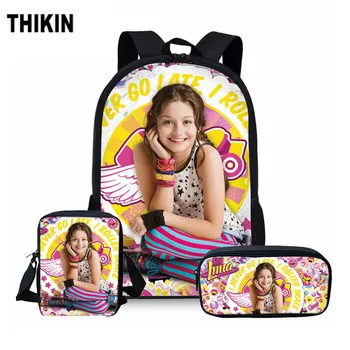 ThiKin School Bags for Teenager Girls Soy Luna Travel Backpacks Kids Schoolbag Backpack 3pcs Schoolbags Mochila Custom Infantil
ThiKin School Bags for Teenager Girls Soy Luna Travel Backpacks Kids Schoolbag Backpack 3pcs Schoolbags Mochila Custom Infantil