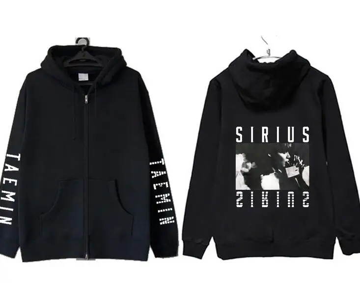 New arrival kpop shinee taemin concert same printing zipper hoodie jacket grey black fleece unisex sweatshirt autumn winter
New arrival kpop shinee taemin concert same printing zipper hoodie jacket grey black fleece unisex sweatshirt autumn winter