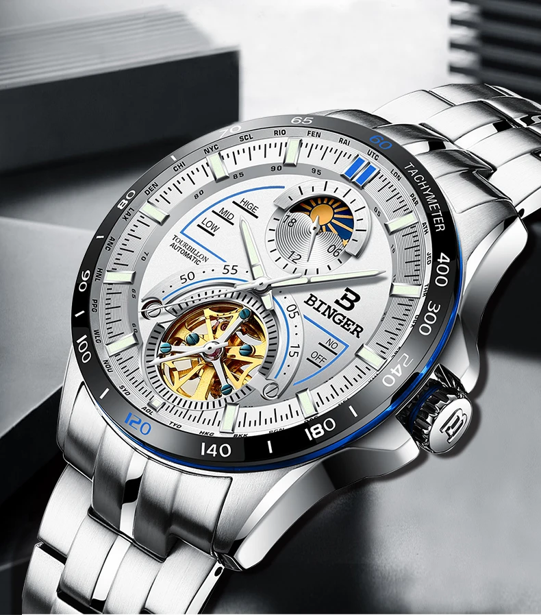 Sport Luxury Tourbillon Watch