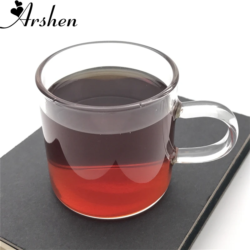 Arshen Durable 120ml High Borosilicate Heat Resisting Tea Coffee Set Cup with Handle Glassware Milk Cup for Family Party
Arshen Durable 120ml High Borosilicate Heat Resisting Tea Coffee Set Cup with Handle Glassware Milk Cup for Family Party