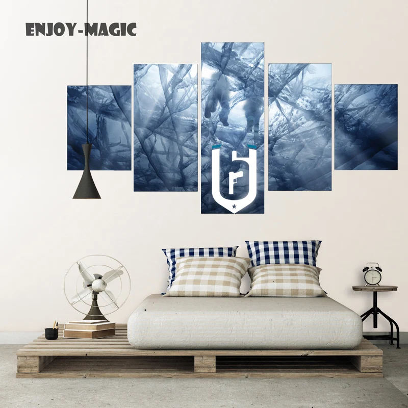 Home Decor Canvas Poster rainbow six siege Painting boat ship ice Wall Art Modern 5 Piece Oil Painting Picture Panel Print A-035
Home Decor Canvas Poster rainbow six siege Painting boat ship ice Wall Art Modern 5 Piece Oil Painting Picture Panel Print A-035