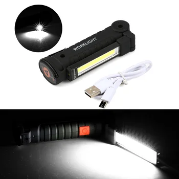 LED Portable Flashlight USB Torch Work Light Magnetic Rechargeable COB Hanging Hook Outdoor Auto Car Repair Flashlight
LED Portable Flashlight USB Torch Work Light Magnetic Rechargeable COB Hanging Hook Outdoor Auto Car Repair Flashlight