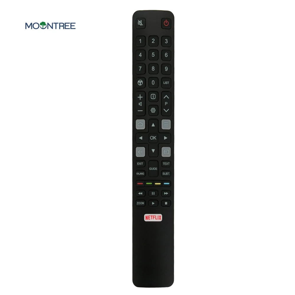 ARC802N remote control replace RC802N fir for TCL TV YUI 149C2US 55C2US with Netflix smart TV unique 433mhz controle remoto
ARC802N remote control replace RC802N fir for TCL TV YUI 149C2US 55C2US with Netflix smart TV unique 433mhz controle remoto