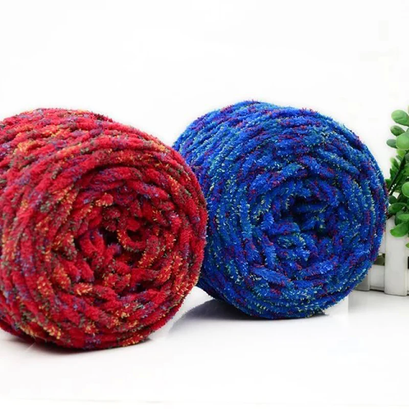 175g/Ball Colorful Scarf Hand-knitted Yarn Cotton Wool Line For Hand knitting 8mm Needles Scarf Soft Ice Yarn Thick Wool
175g/Ball Colorful Scarf Hand-knitted Yarn Cotton Wool Line For Hand knitting 8mm Needles Scarf Soft Ice Yarn Thick Wool