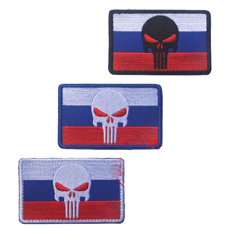 Russian Flag Punisher Tactics Morale Army Badge Armband Embroidery Patch Decal Embroidery Armband 8 * 5cm Outdoor Personality Ac
Russian Flag Punisher Tactics Morale Army Badge Armband Embroidery Patch Decal Embroidery Armband 8 * 5cm Outdoor Personality Ac