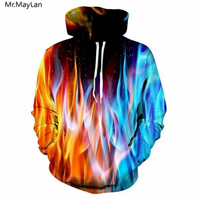Mr.MayLan New Style 3D Print Colorful Fire Flame Hooded Sweatshirt Men Women Hipster Outerwear Casual Pullover Hoodies Jacket
Mr.MayLan New Style 3D Print Colorful Fire Flame Hooded Sweatshirt Men Women Hipster Outerwear Casual Pullover Hoodies Jacket