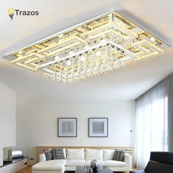 Luxury Modern Crystal Ceiling Light With Glass Lampshade Gold Ceiling Lamp for Living Room Bedroom lamparas de techo abajur
Luxury Modern Crystal Ceiling Light With Glass Lampshade Gold Ceiling Lamp for Living Room Bedroom lamparas de techo abajur