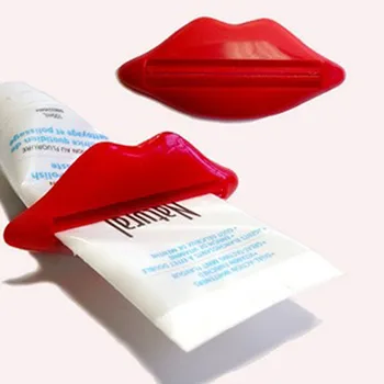 1PC Hot New Toothpaste Tube Squeezer Sexy red Lip shape Bathroom Tube Squeezer Dispenser Cream Squeezer Color At Random 93x42mm
1PC Hot New Toothpaste Tube Squeezer Sexy red Lip shape Bathroom Tube Squeezer Dispenser Cream Squeezer Color At Random 93x42mm
