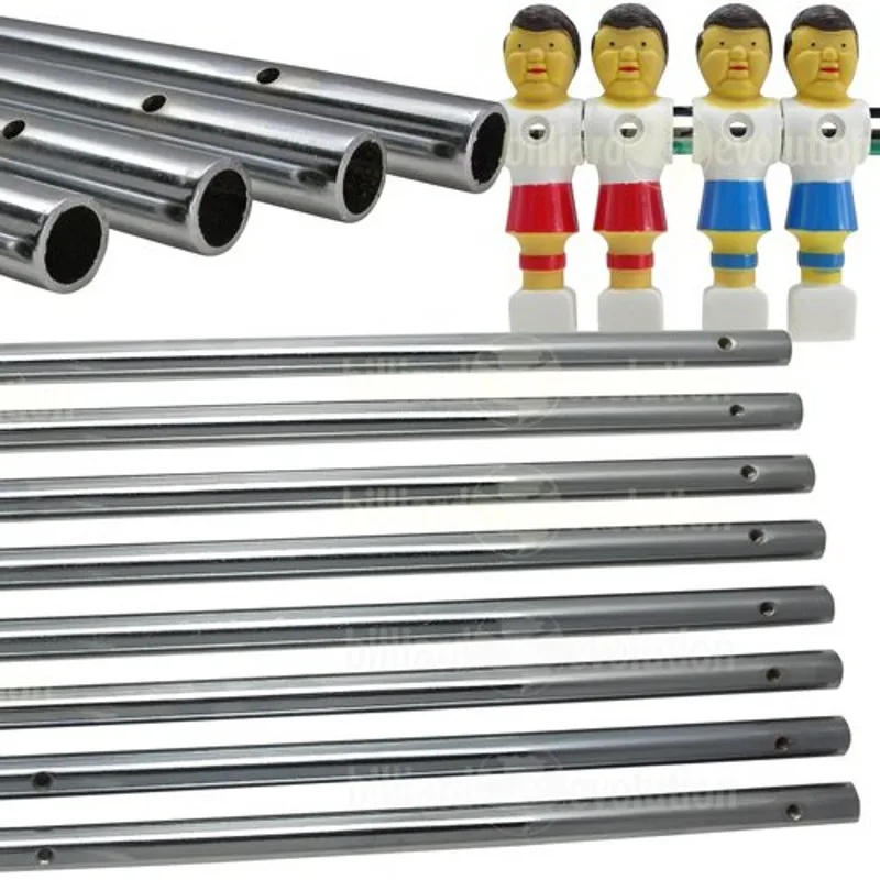 Foosball Table home player Bar- 5/8" soccer table at game store replacement 8 PCS Straight Smooth Non-Deformable Non-rust
Foosball Table home player Bar- 5/8" soccer table at game store replacement 8 PCS Straight Smooth Non-Deformable Non-rust