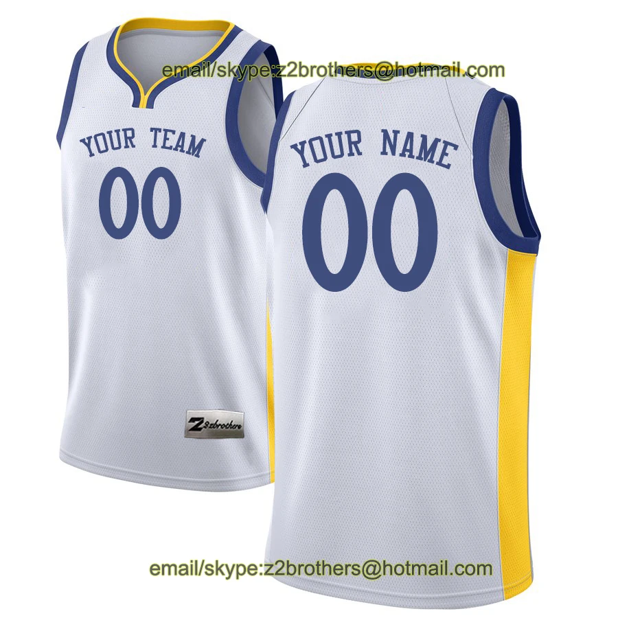 China OEM Factory Custom Basketball Jerseys Golden State DIY Design Your Own College Team Shirt Sewn Men Women Youth Kid White
China OEM Factory Custom Basketball Jerseys Golden State DIY Design Your Own College Team Shirt Sewn Men Women Youth Kid White