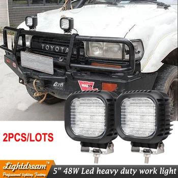 2pcs 48W led work lightS for Suv 4x4 car suv truck Car 12V 24V 4x4 Driving Spot Beam Flood beam lights tractor offroad lights
2pcs 48W led work lightS for Suv 4x4 car suv truck Car 12V 24V 4x4 Driving Spot Beam Flood beam lights tractor offroad lights