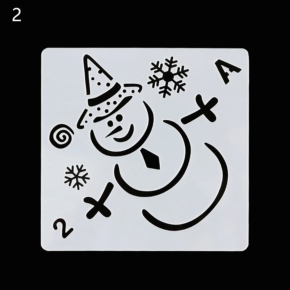 13x13 cm Christmas Snowman Layering Stencils For Walls Painting Scrapbooking Stamp Album Decor Embossing Paper Card Template #2
13x13 cm Christmas Snowman Layering Stencils For Walls Painting Scrapbooking Stamp Album Decor Embossing Paper Card Template #2