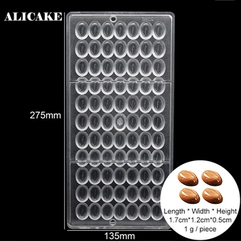 

Form for Chocolate Coffee Beans PC Molds Polycarbonate Baking Pastry Tools for Party Birthday Bake Baker Bakeware Dessert Mould