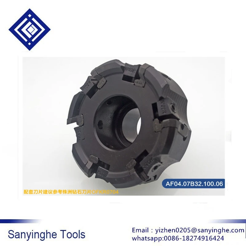Match insert OFKR0704 High quality AF04.07B32.100.06 CNC milling cutter head cnc lathe Indexable milling cutter
Match insert OFKR0704 High quality AF04.07B32.100.06 CNC milling cutter head cnc lathe Indexable milling cutter