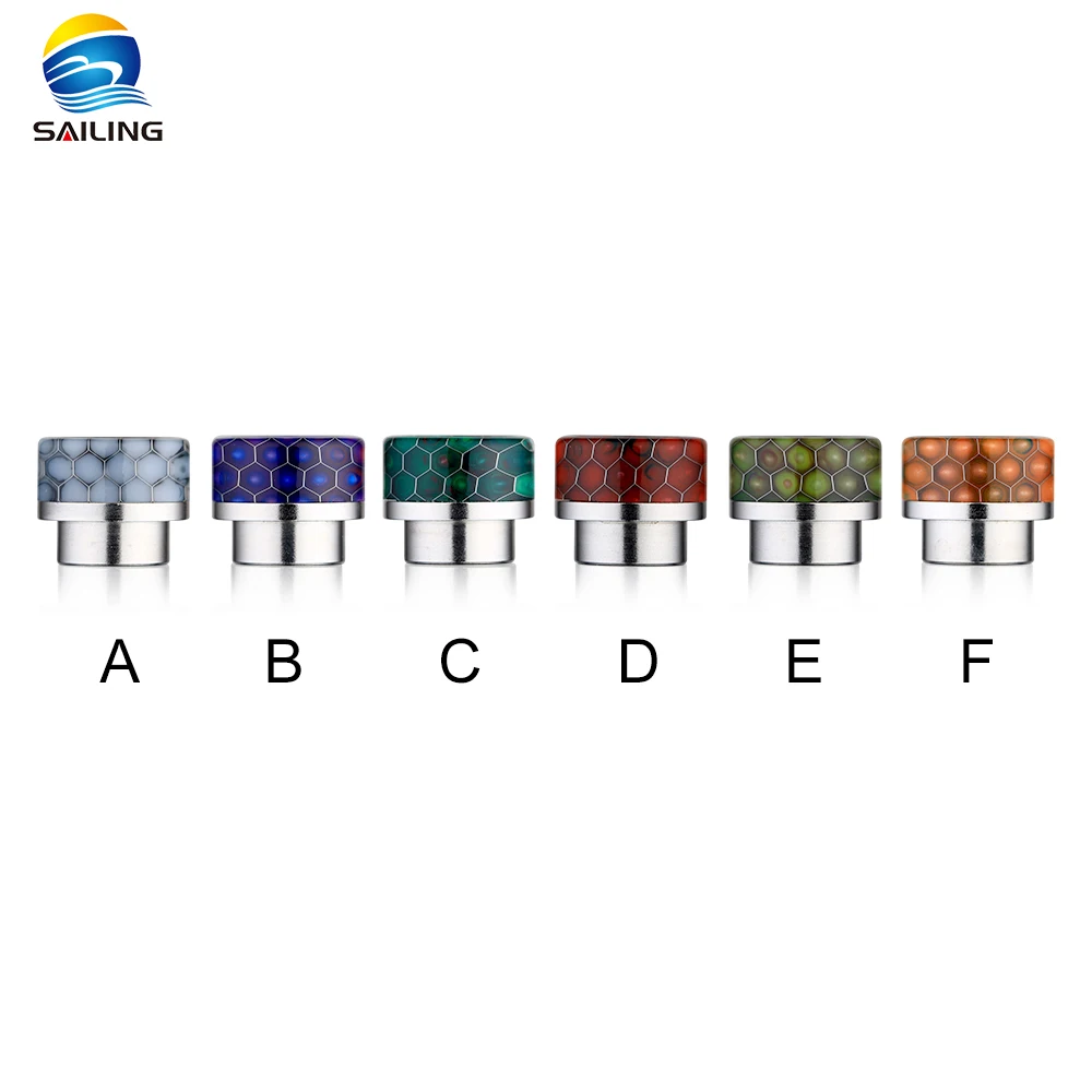Sailing VAPE Epoxy Resin Snake Pattern 810 Drip Tips Multi color for Battle Kennedy Goon RDA
Sailing VAPE Epoxy Resin Snake Pattern 810 Drip Tips Multi color for Battle Kennedy Goon RDA