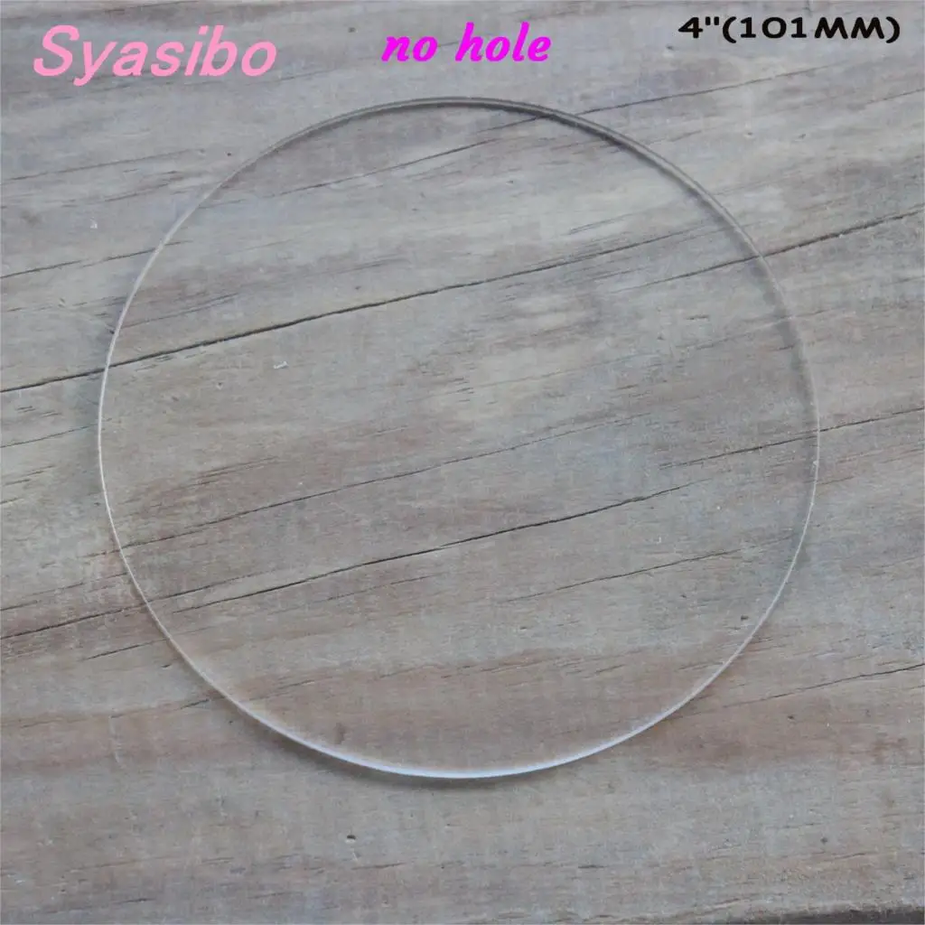 (2pcs/lot) 101mm Blank Clear Acrylic Circle Pads Discs Plate Wedding Save Time Anniversary Ornaments 4"-AC1018G
(2pcs/lot) 101mm Blank Clear Acrylic Circle Pads Discs Plate Wedding Save Time Anniversary Ornaments 4"-AC1018G