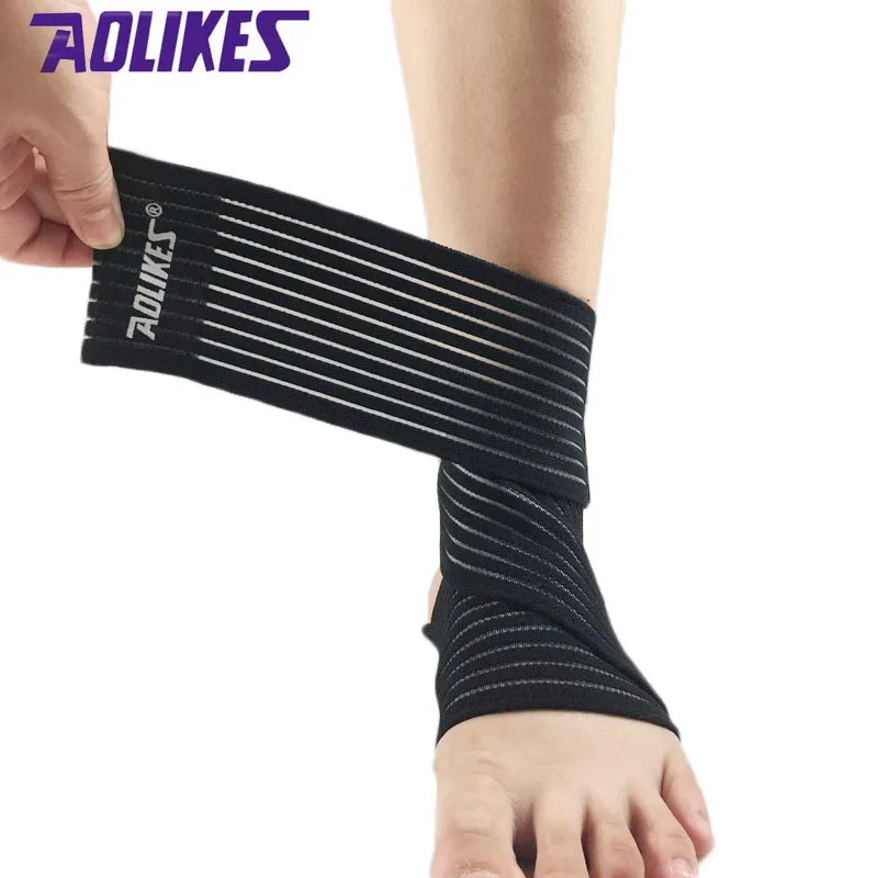 AOLIKES 1 Pcs Sport Ankle Bandage Elastic For gym Foot Protector Band achilles tendon retainer Support plantar Ankle Strap Belt
AOLIKES 1 Pcs Sport Ankle Bandage Elastic For gym Foot Protector Band achilles tendon retainer Support plantar Ankle Strap Belt