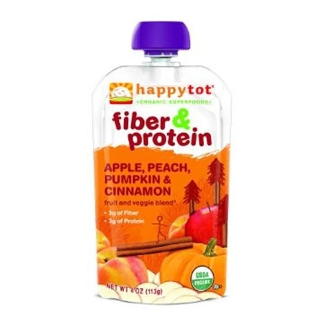 Happy Baby BCA21105 3.5 oz Og2 Pumpkin Apple Peach Cinammon S2 - Pack of 16