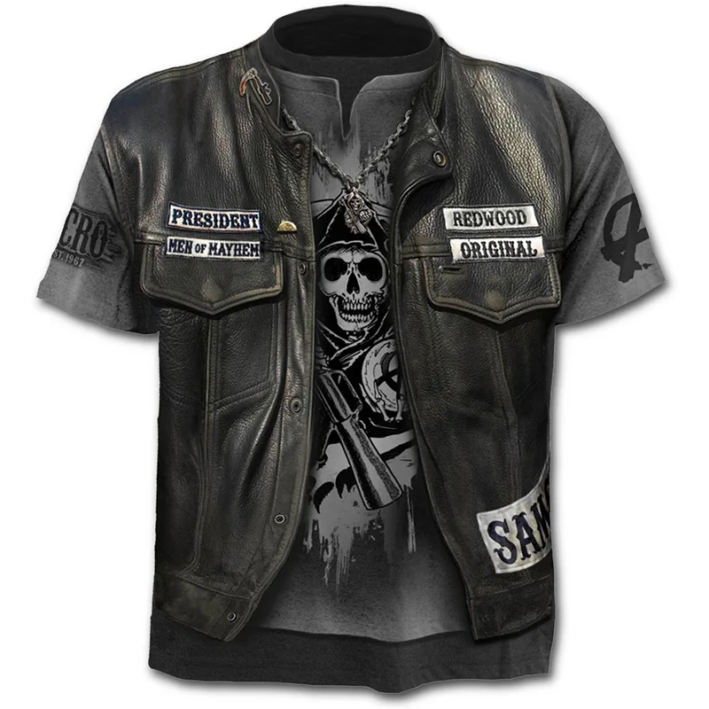 New summer T-shirt for men 3D skull print T-shirt digital print T-shirt for men harajuku casual 0 collar short-sleeved shirt
New summer T-shirt for men 3D skull print T-shirt digital print T-shirt for men harajuku casual 0 collar short-sleeved shirt