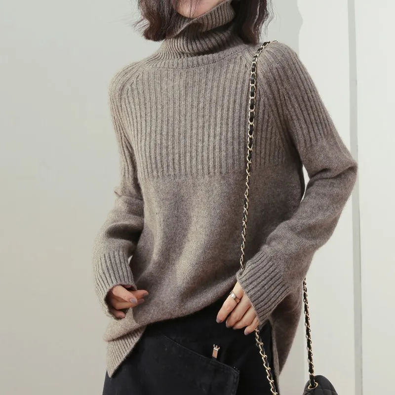 cashmere women sweater and pullovers turtleneck solid slim elastic plus size knitted lady elegant pulls outwear tops
cashmere women sweater and pullovers turtleneck solid slim elastic plus size knitted lady elegant pulls outwear tops