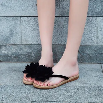 2019 Women's Slippers Summer Beach Casual Shoes Fashion Roma Flower Flat Anti-Slip Beach Flip Flops @8
2019 Women's Slippers Summer Beach Casual Shoes Fashion Roma Flower Flat Anti-Slip Beach Flip Flops @8