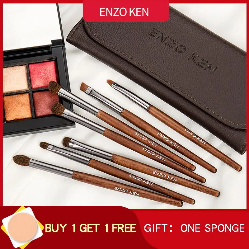Horse Hair Eye Makeup Brushes for Women Drop Shipping ENZO KEN 7Pcs/5pcs Synthetic Eye Makeup Brushes Set Professional
Horse Hair Eye Makeup Brushes for Women Drop Shipping ENZO KEN 7Pcs/5pcs Synthetic Eye Makeup Brushes Set Professional