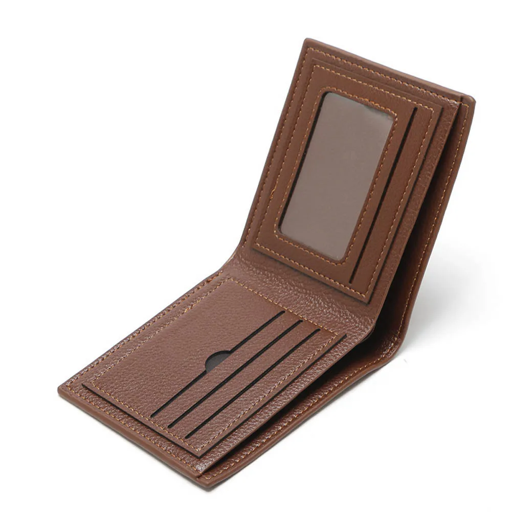 Men Short Wallet PU Leather Purse Billfold Clutch Money Bag Card Holder BS88
Men Short Wallet PU Leather Purse Billfold Clutch Money Bag Card Holder BS88