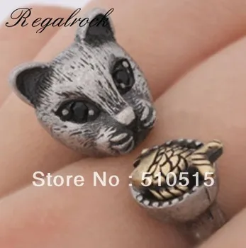 Regalrock Cat Eat Fish Ring 
Regalrock Cat Eat Fish Ring