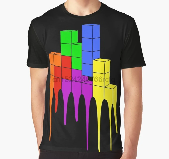 All Over Print 3D Tshirt Men Funny T Shirt Tetris Melt Full Print Big print Graphic T-Shirt
All Over Print 3D Tshirt Men Funny T Shirt Tetris Melt Full Print Big print Graphic T-Shirt