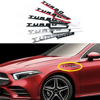 

1-20 Pair For AMG 4MATIC TURBO Logo Badge Side Fender Sticker For Mercedes Benz A180 W176 W169 A200 A250 A209 A45 A150 A160 A209