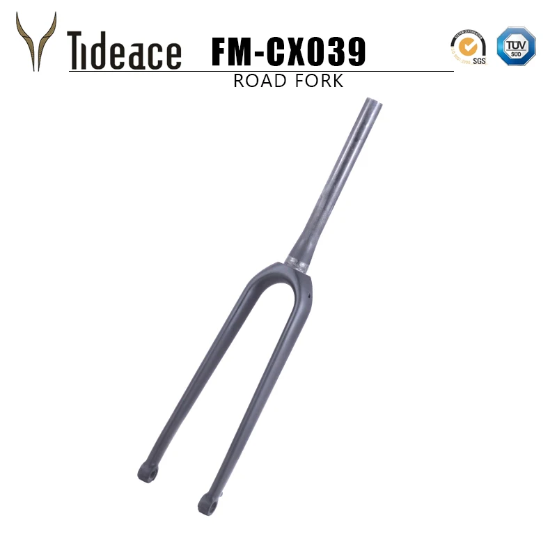 Post Mount Disc Brake fork Gravel Bike fork with thru axle 700C Carbon Tapered cyclocross CX Bike Fork 100*15mm for CX frame
Post Mount Disc Brake fork Gravel Bike fork with thru axle 700C Carbon Tapered cyclocross CX Bike Fork 100*15mm for CX frame
