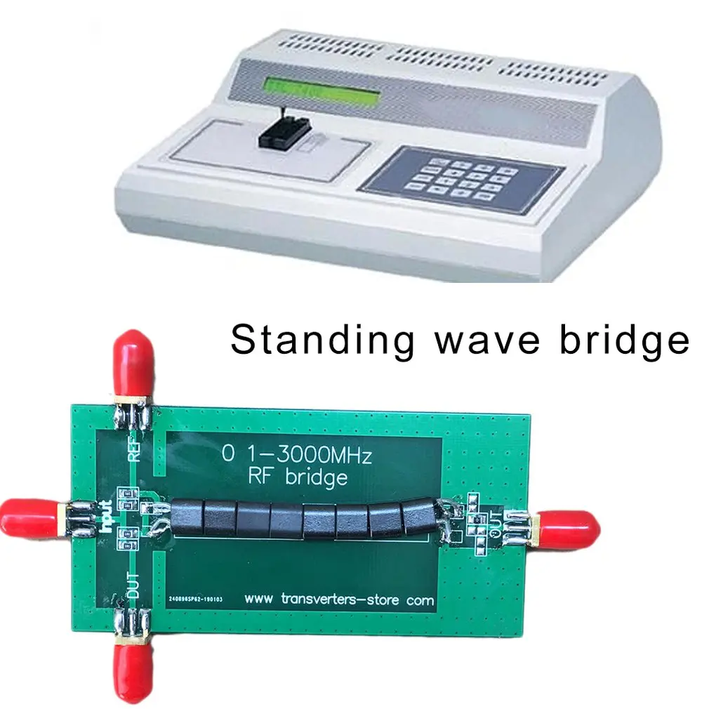Compact RF Bridge 0.5-3000 Mhz Vna Return Loss Vswr Swr Reflection Bridge Antenna Electronic Module High Performance
Compact RF Bridge 0.5-3000 Mhz Vna Return Loss Vswr Swr Reflection Bridge Antenna Electronic Module High Performance