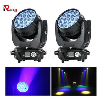 2pcs AURA 19x15W RGBW Beam Wash Zoom Moving Head Light with Backlight Function LED DMX DJ Light For Disco Bar Nightclub
2pcs AURA 19x15W RGBW Beam Wash Zoom Moving Head Light with Backlight Function LED DMX DJ Light For Disco Bar Nightclub