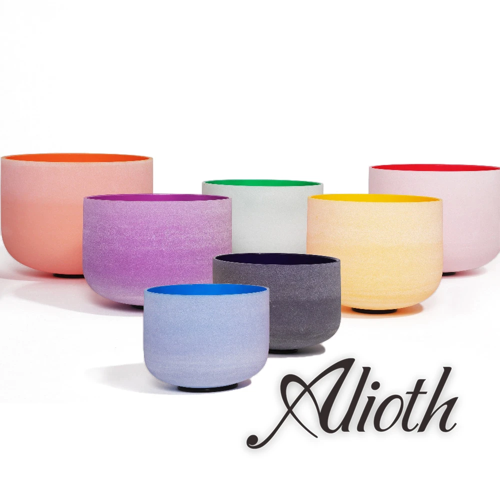 7 Inch Colored Crystal Singing Bowl in various Note for Chakra Balancing/Yoga/Meditation/Sound Therapy
7 Inch Colored Crystal Singing Bowl in various Note for Chakra Balancing/Yoga/Meditation/Sound Therapy