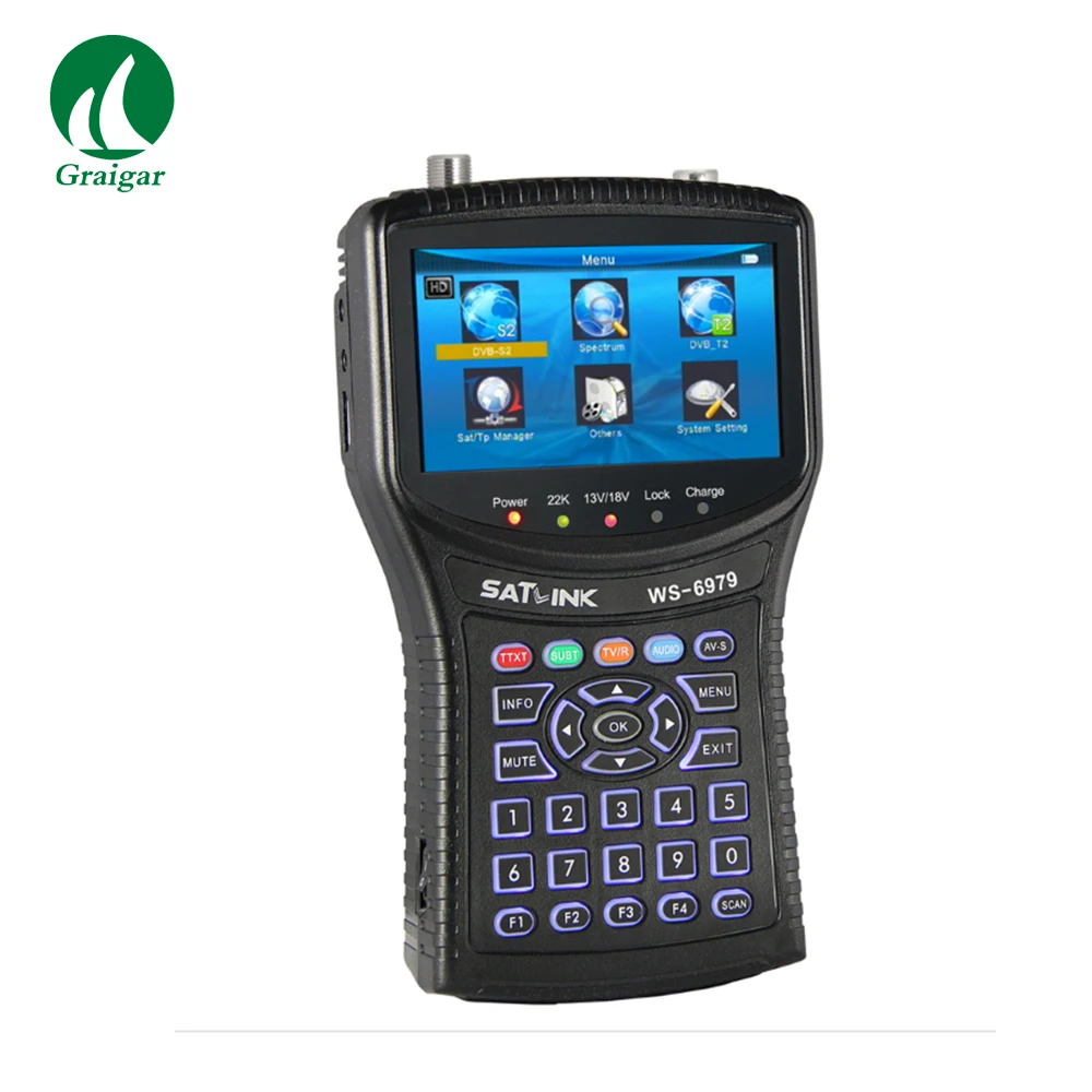 Комбинированный Satellite Finder анализатор спектра Satfinder Meter|Приборы для измерения