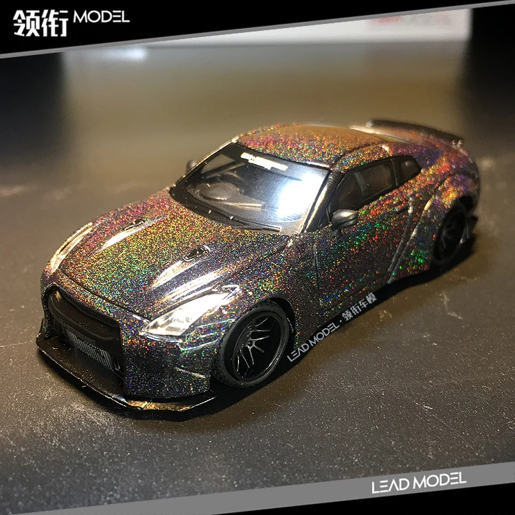 Collectible 1:64 Diecast Model Car gld2 1/64 Magic grey GT-R R35 LB Wide Sports Car Toys for Children
Collectible 1:64 Diecast Model Car gld2 1/64 Magic grey GT-R R35 LB Wide Sports Car Toys for Children