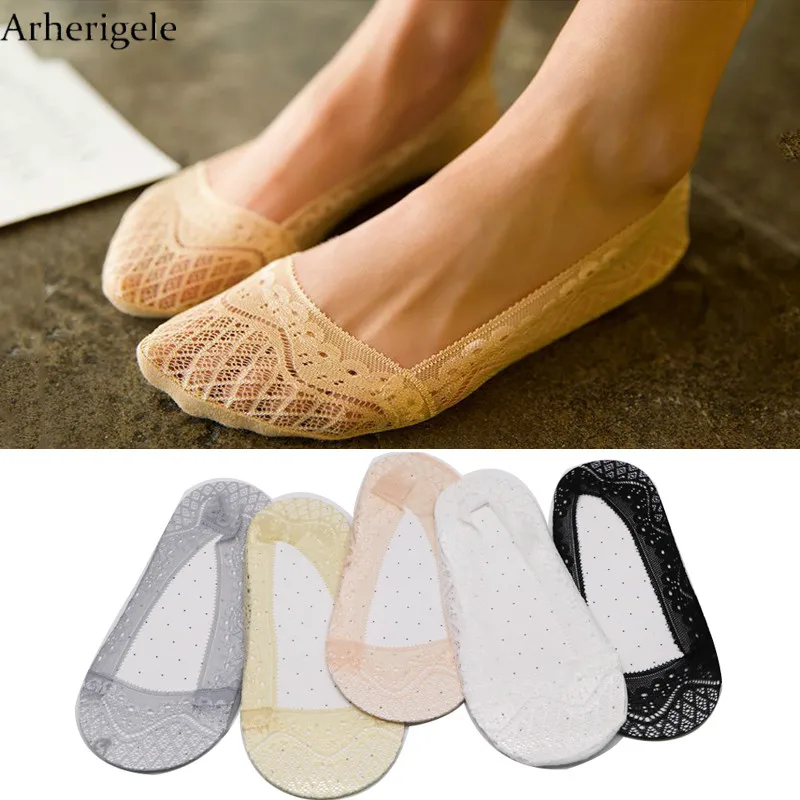 Arherigele Women Socks Summer Silicone Lace Short Ankle Female Antiskid Invisible Liner No Show Low Cut Boat Socks Slippers
Arherigele Women Socks Summer Silicone Lace Short Ankle Female Antiskid Invisible Liner No Show Low Cut Boat Socks Slippers