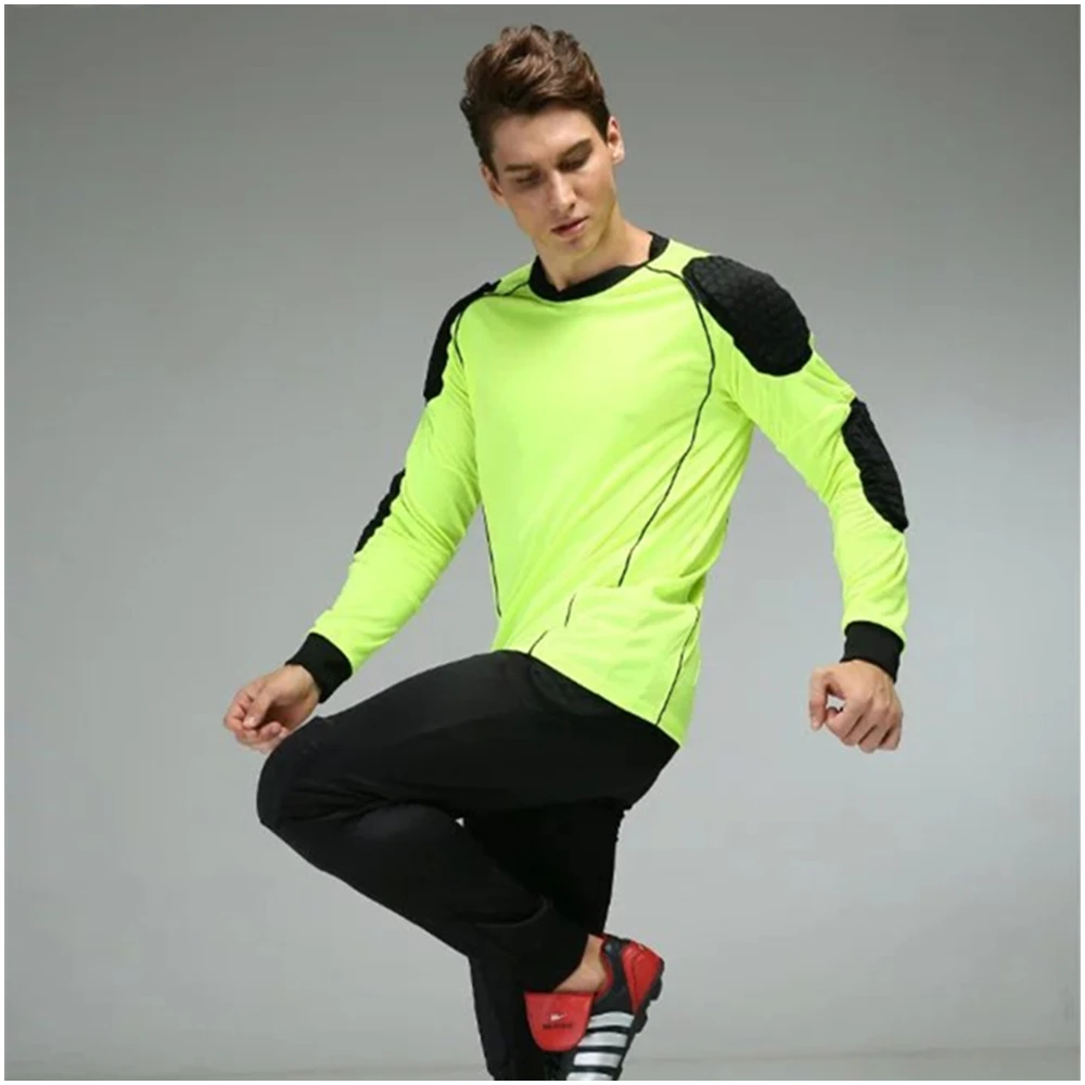 2017 survetement football goalkeeper training suits adult sponge protection soccer jerseys suits mesh goalkeeper jersey uniforms
2017 survetement football goalkeeper training suits adult sponge protection soccer jerseys suits mesh goalkeeper jersey uniforms
