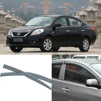 Jinke 4pcs Blade Side Windows Deflectors Door Sun Visor Shield For Nissan SUNNY 2011-2013
Jinke 4pcs Blade Side Windows Deflectors Door Sun Visor Shield For Nissan SUNNY 2011-2013