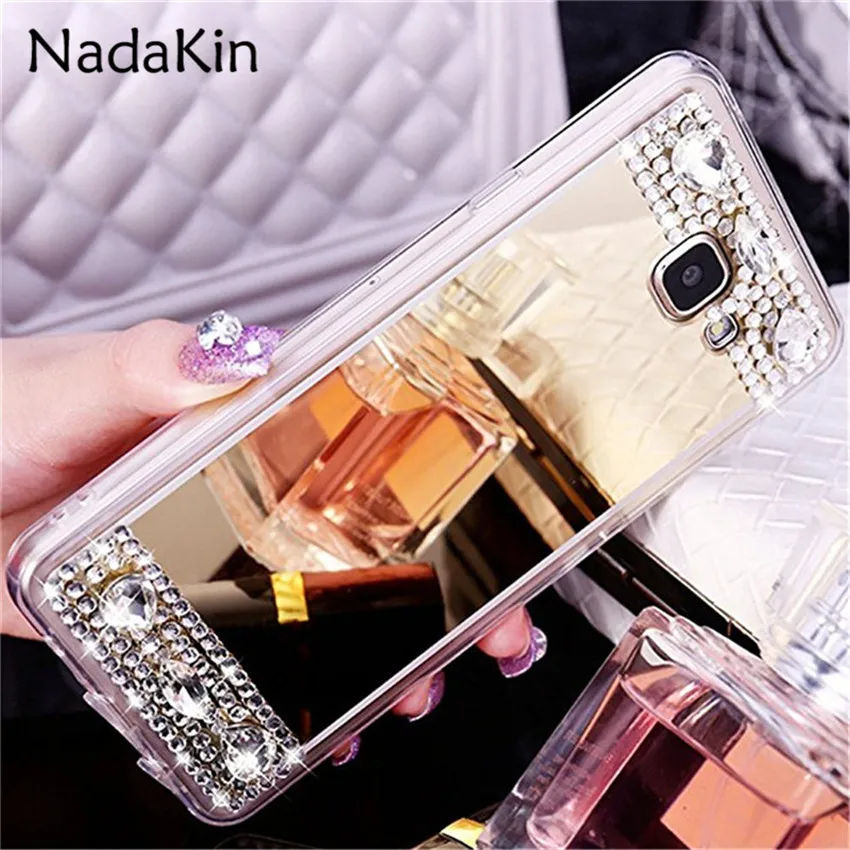 Bling Diamond Rhinestone Plated Soft Mirror Case for Samsung Galaxy J1 J2 J3 J5 J7 A3 A5 A7 2016 2017 2018 US EU Version Prime
Bling Diamond Rhinestone Plated Soft Mirror Case for Samsung Galaxy J1 J2 J3 J5 J7 A3 A5 A7 2016 2017 2018 US EU Version Prime