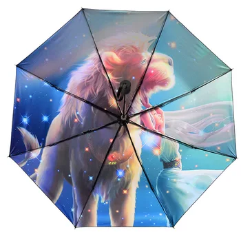 Creative 12 Constellations Folding umbrella,3 Folding Black Coating Sunshade Rainy Women Man Anti UV 8K Windproof Parasol
Creative 12 Constellations Folding umbrella,3 Folding Black Coating Sunshade Rainy Women Man Anti UV 8K Windproof Parasol