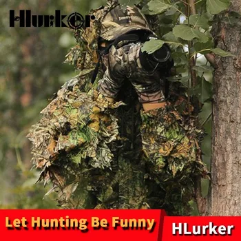 Hunting Tactical Military 3D Jungle Leaf Forest Camouflage Clothing Ghillie Suits Sniper Combat Invisibility Cloak For Men Women
Hunting Tactical Military 3D Jungle Leaf Forest Camouflage Clothing Ghillie Suits Sniper Combat Invisibility Cloak For Men Women