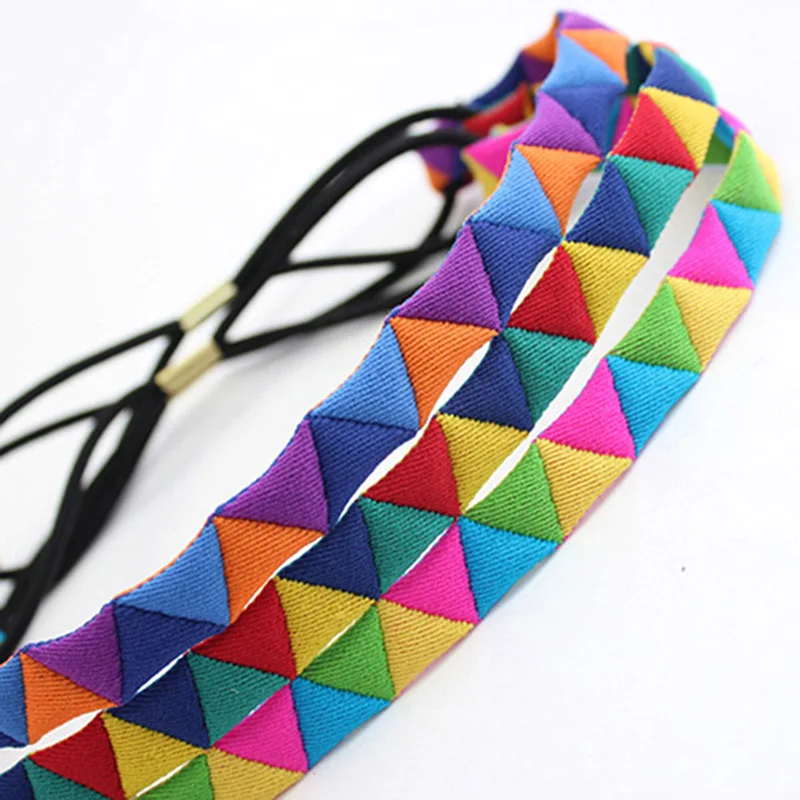 12pcs Korean Colorful Triangle Patchwork Head wrap Bohemian Headband Hippie Gypsy Hairband for Women Fashion Hair Accessory
12pcs Korean Colorful Triangle Patchwork Head wrap Bohemian Headband Hippie Gypsy Hairband for Women Fashion Hair Accessory