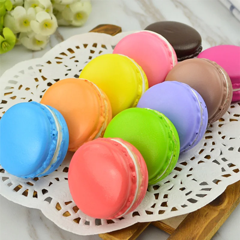 4cm Simulation Cakes soft model Artificial foods fake for Cake shop home dining tea table Decoration PU mini Macaron Kitchen
4cm Simulation Cakes soft model Artificial foods fake for Cake shop home dining tea table Decoration PU mini Macaron Kitchen