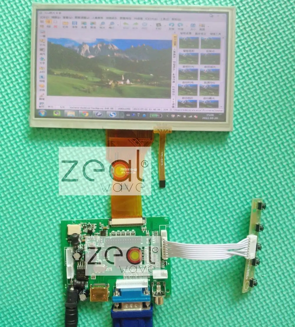 AT070TN90 AT070TN92 AT070TN94 7 INCH TFT LCD +TOUCH SCREEN+ HDMI VGA 2AV A/D Board 800*480 Resolution CAR PC Display Screen
AT070TN90 AT070TN92 AT070TN94 7 INCH TFT LCD +TOUCH SCREEN+ HDMI VGA 2AV A/D Board 800*480 Resolution CAR PC Display Screen
