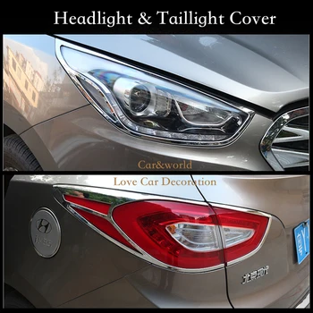 For Hyundai ix35 2013 2015 Chrome Front Rear Headlights Tail Lights Lamp Cover Trim Frame Bezel Garnish Car Styling Accessories
For Hyundai ix35 2013 2015 Chrome Front Rear Headlights Tail Lights Lamp Cover Trim Frame Bezel Garnish Car Styling Accessories