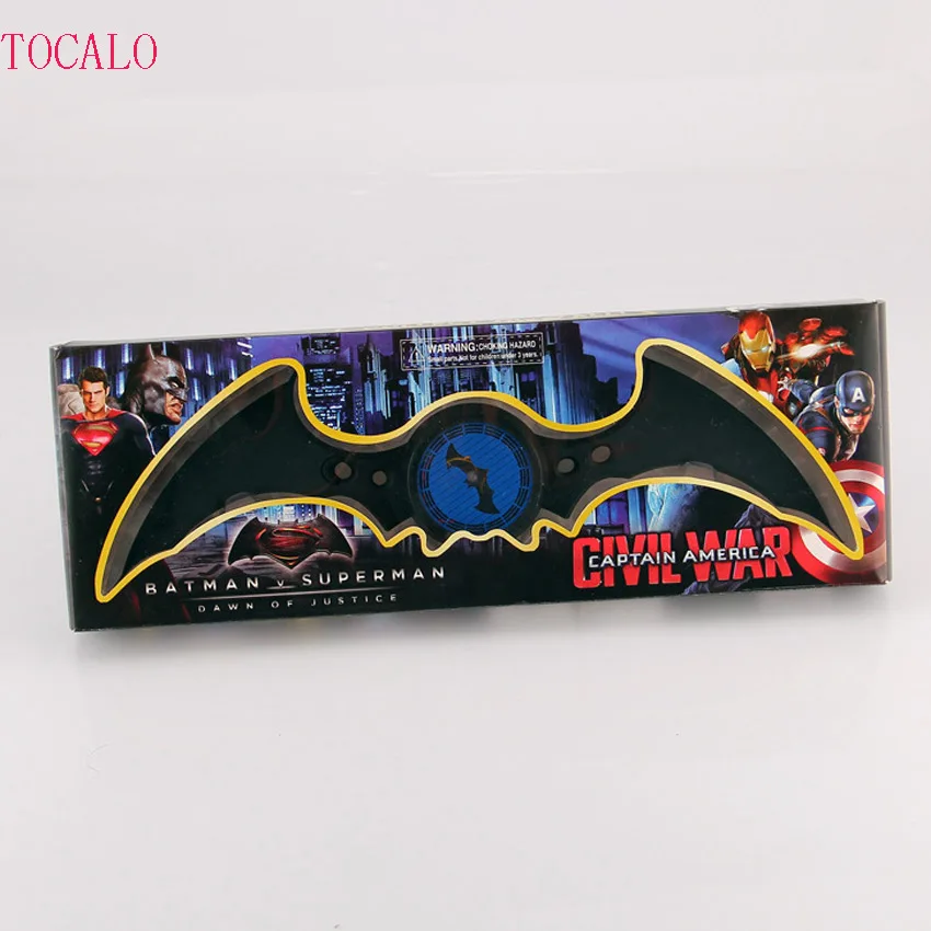 40cm NECA Cartoon Comics Batman Weapon Boomerang Arkham Knight Batarang Replica Action Figure Light Collectible Model Boxed Toys
40cm NECA Cartoon Comics Batman Weapon Boomerang Arkham Knight Batarang Replica Action Figure Light Collectible Model Boxed Toys