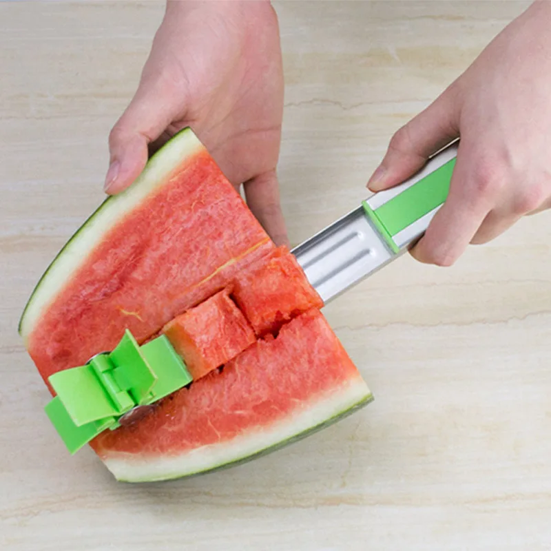 Stainless Steel Watermelon Slicer Cutter Novel Windmill Watermelon Cutter Tongs Knife Corer Fruit Vegetable Tools Kitchen Gadget
Stainless Steel Watermelon Slicer Cutter Novel Windmill Watermelon Cutter Tongs Knife Corer Fruit Vegetable Tools Kitchen Gadget
