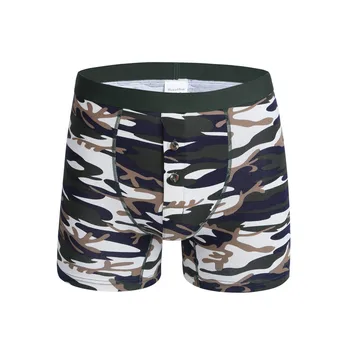 

Pink Heroes Men Underwear Boxers Printed Men Hot Fashion Camouflage Colourful Comfortable 100% Cotton Underwear Plus Size Z506